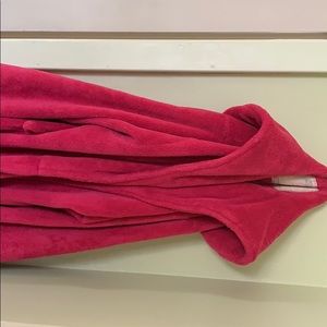 Vanity robe with hood